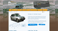 Desktop Screenshot of overland-cruisers.co.uk